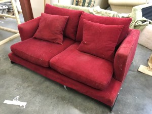 Camerich Lazytime before re-upholstery