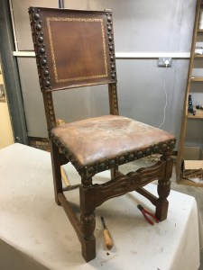 Antique chair - before