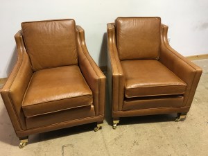 Duresta Trafalgar armchairs - pair