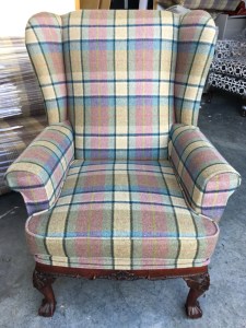 Check wingback - front