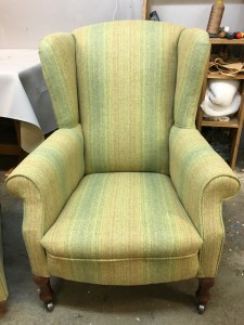 Stripe wingback