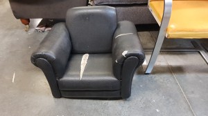 Child's armchair - before