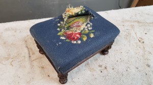 Small footstool - before