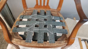 Union flag chair repair