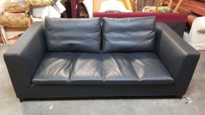 Ligne Roset leather sofa